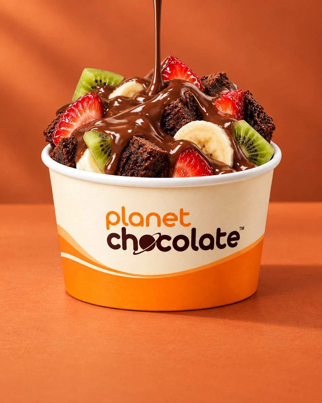 Fondues, referência visual Planet Chocolate