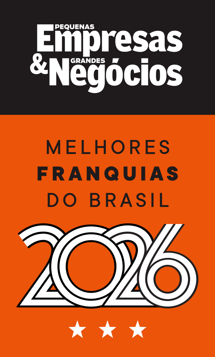 PEGN — Melhores Franquias do Brasil 2026, três estrelas